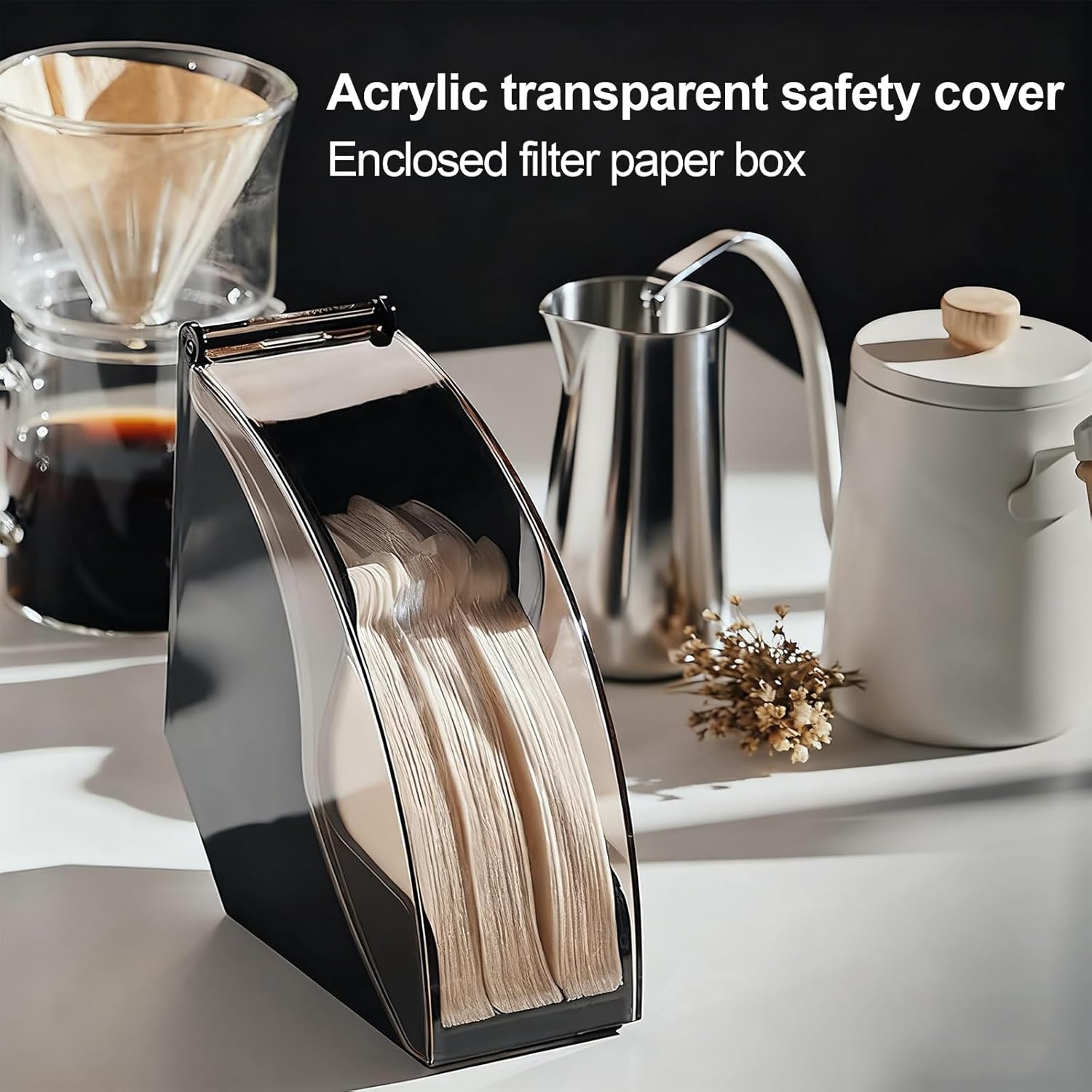 Coffee Filter Storage Box