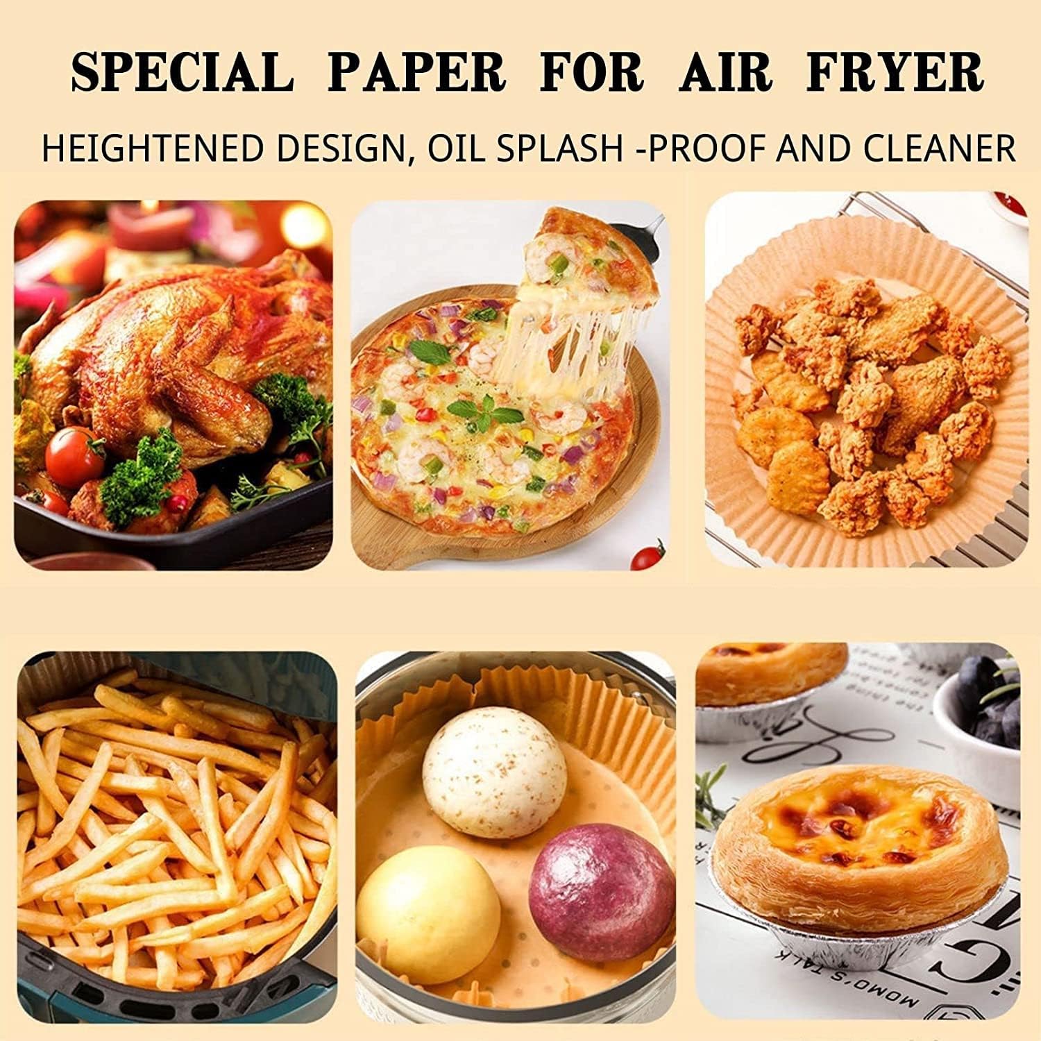 Air Fryer Paper Liners